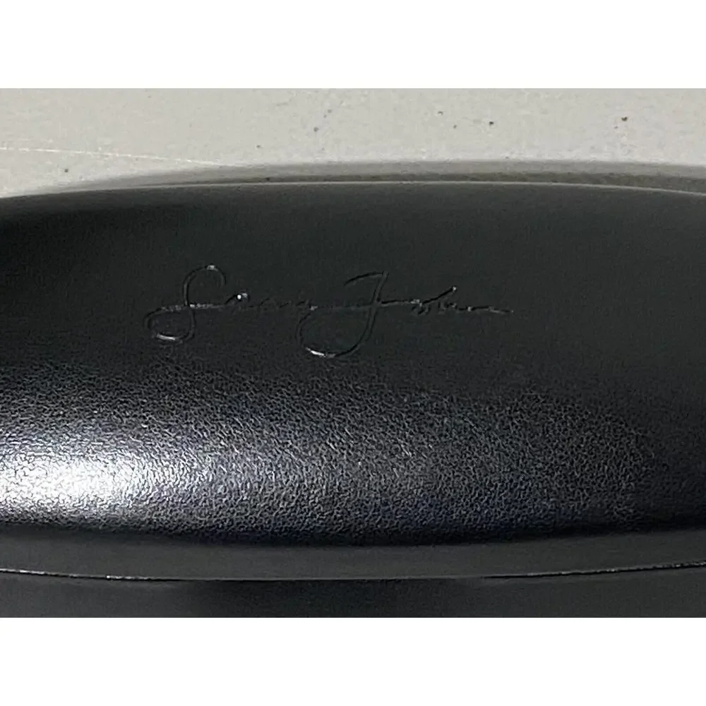 SEAN JOHN Hard Clamshell Sunglasses Eyeglass Case Only + Cleaning Cloth Black